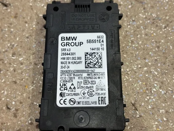 BMW 5B551E4 Dodehoek sensor module - Gebruikt image 7