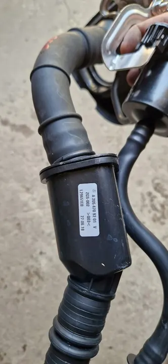 Mercedes C-Class W205 Fuel Filler Neck OEM image 2
