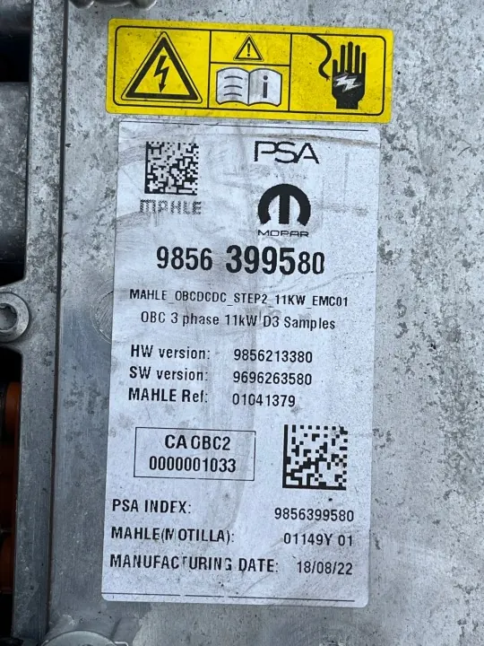 OEM 9856399580 Onduleur pour Peugeot, Opel, Citroen image 4
