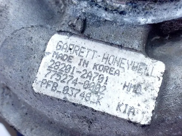 Turbo KIA CEE'D SW (JD) 7752740002 1.6L Diesel 2015 image 3
