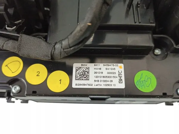 BMW ilmastointiohjain OEM 64119459476 - Käytetty image 3