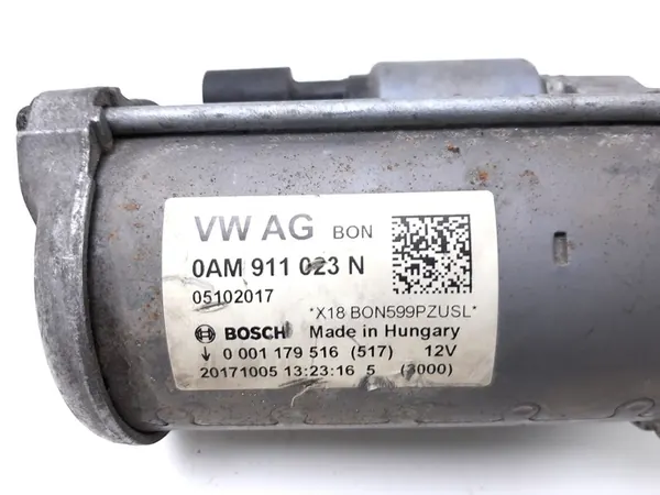 Motor de arranque Volkswagen Golf VII 2017 0001179516 image 4