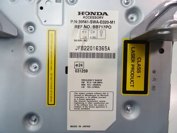 Navigointinäyttö HONDA CRV III image 6