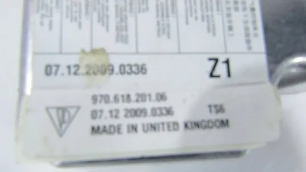 Módulo Airbag Porsche OEM 97061820106 - Usado image 5