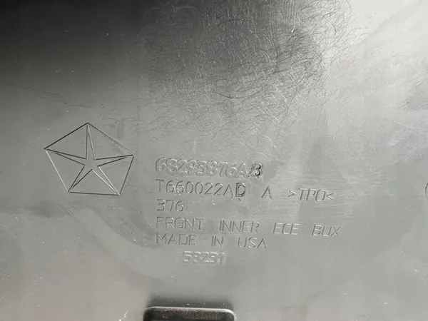 JEEP WRANGLER 4 IV JL ETUPUSSIKUMI 68293876AB image 10