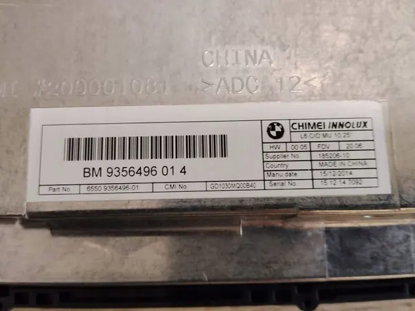 BMW Navigationssystem OEM CI9383069 för 6-serien image 10
