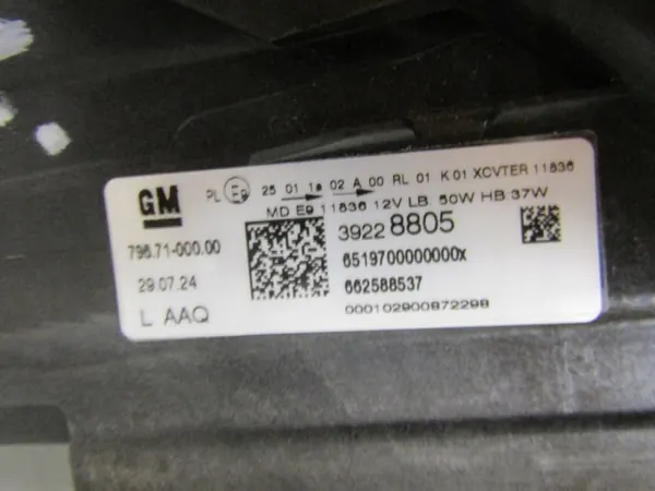 VASEN VALOT OPEL ASTRA K FULL LED 15-19 39228805 image 4