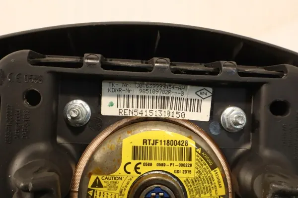 OEM 985109782R Airbag condutor Dacia Sandero II image 7