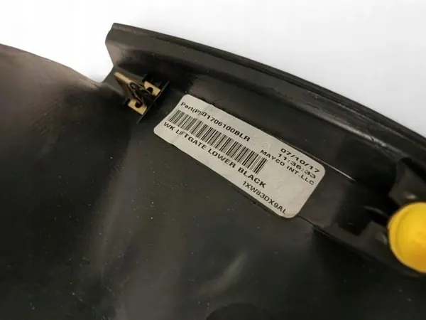 Jeep Grand Cherokee 2018 Garniture Hayon OEM 1XW83DX9AL image 5