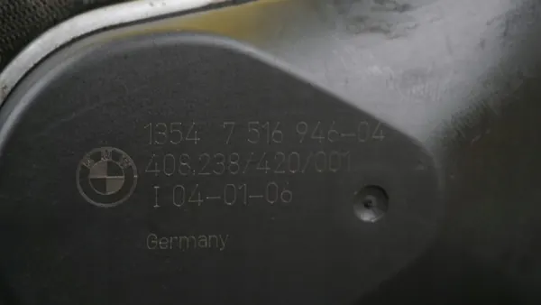Spjällhus OEM 7516946 för BMW N52B30A 3.0L motor image 5