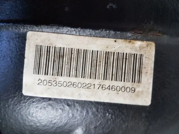 2017 Mercedes-Benz C W205 Bakaxel A2043501314 image 4