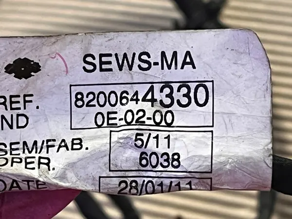 RENAULT MODUS PDC SENSORER KABLAGE 8200417705 8200644330 image 4