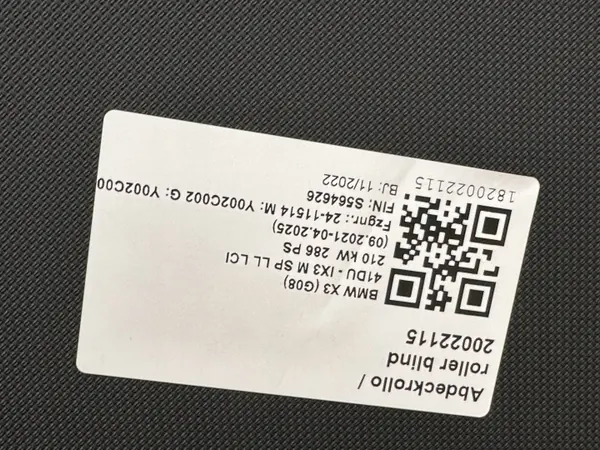 BMW X3 G01 G08 X3M F97 kofferbakrol OEM 7471986 image 6