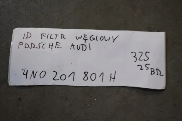 Gebrauchter Porsche OE Kohlefilter OEM 4N0201801H 55 image 4