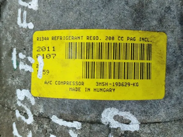 FORD FOCUS MK2 1.6 TDCI ILMASTOINTIKOMPRESSORI 3M5H-19D629-KG image 2