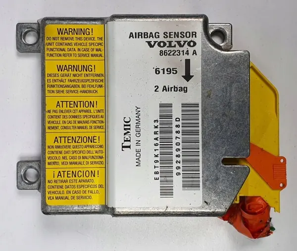 Módulo Airbag Volvo V70 OEM 8622314A - Usado image 2