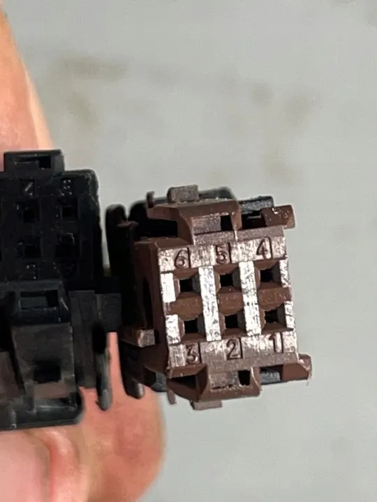 Oikea Sähkösivupeili Musta Citroen C3 02-10 image 5