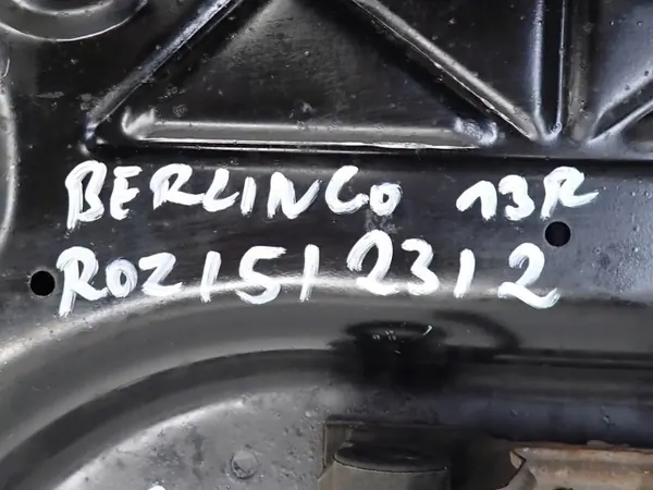 OEM WÓZEK SANKI KOŁYSKA ŁAWA EUROPA PARTNER III CITROEN BERLINGO III 13R image 5