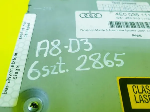 CD-wisselaar OEM 4E0035111A voor Audi A6 C6 A8 D3 Q7 image 8
