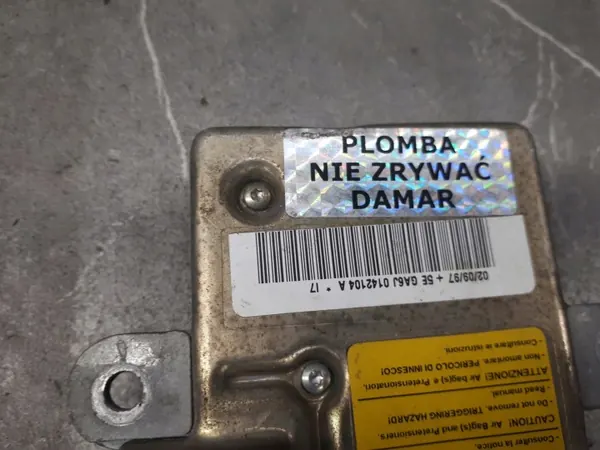 Sensor airbag SRS OEM 550539700 para Peugeot 206 image 4
