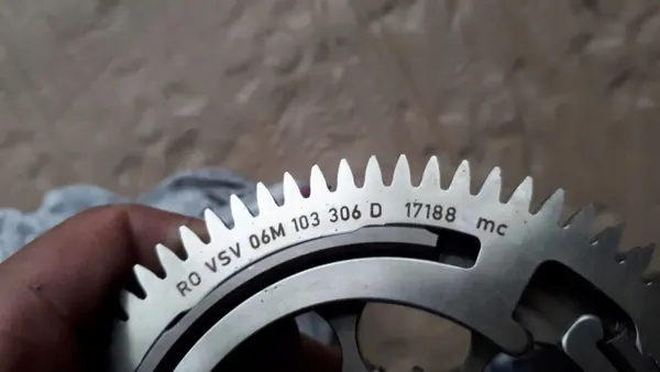 Jakokihnapyörä OEM 06M103293G Audi 3.0 TFSI:lle image 9