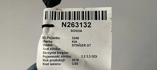 Lambda-Sonde OEM 1184227 für KIA Stinger 3.3 GDI image 6