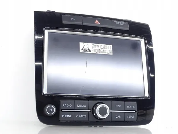 OEM 7P6919603 Radionäyttö Navi VW Touareg II:lle image 3