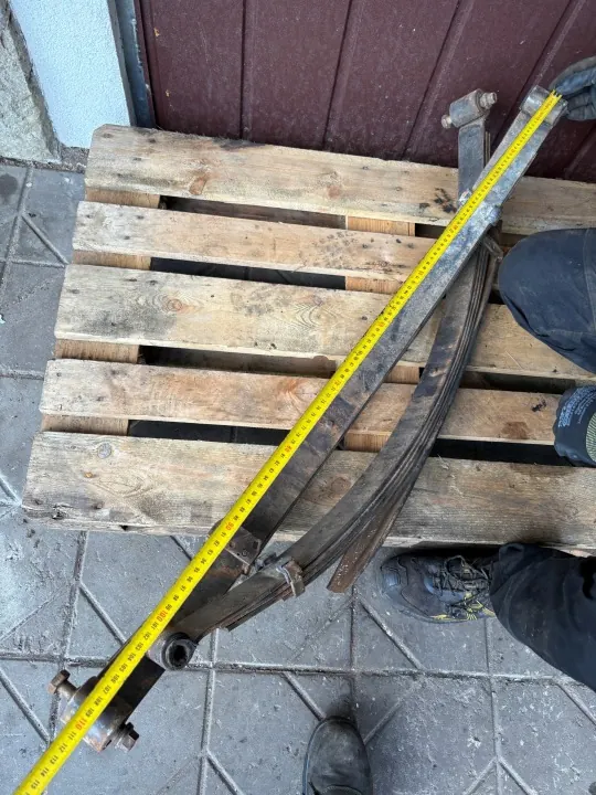 Muelles de ballesta traseros OEM RESOR RESORY TYŁ 4-PIÓRA image 6