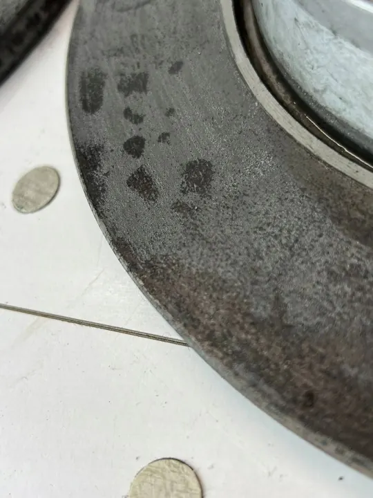 Jarrutahnat taka OEM YQP2613 Audi A4 B6 255mm image 5
