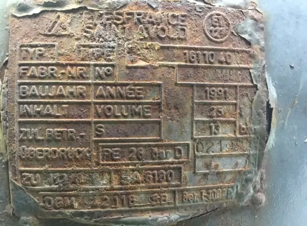 Volvo Lufttank OEM 1611040 - Gebraucht image 5