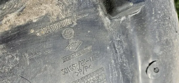 Front Left Wheel Arch Renault Clio IV Lift OEM 638458298R image 2