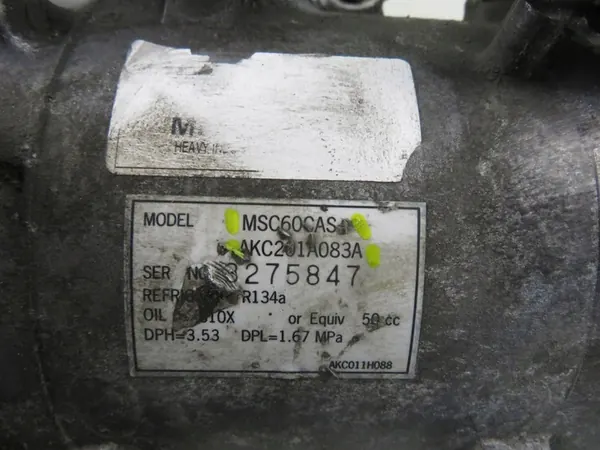 Compresor de aire acondicionado Suzuki Swift IV MK6 04-10 1.3i AKC201A083A image 6