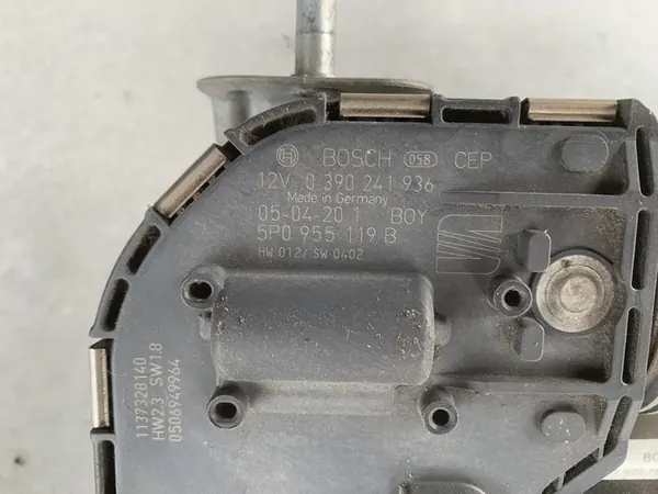 Pyyhkijän moottorin mekanismi vasen etu Seat Altea 5P0955023E image 2