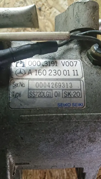 Compresor de aire acondicionado Smart Fortwo A1602300111 image 3