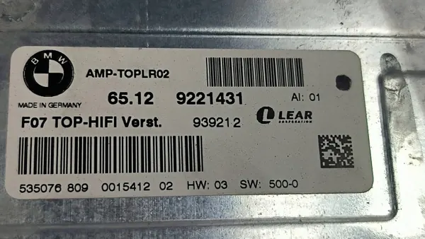 OEM 9221431 ohjauspumppu BMW F01 730D:lle image 3