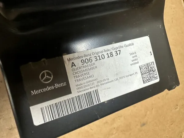 MERCEDES SPRINTER W906 Support de ressort OEM A9063101837 image 2