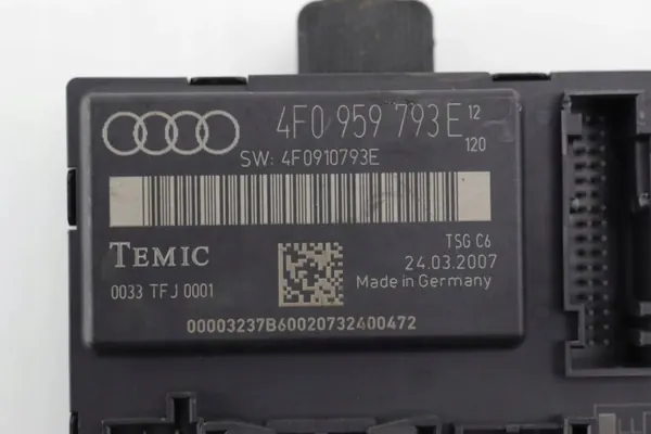 Módulo Porta Dianteira Esquerda Audi A6 C6 OEM 4F0959793E image 5