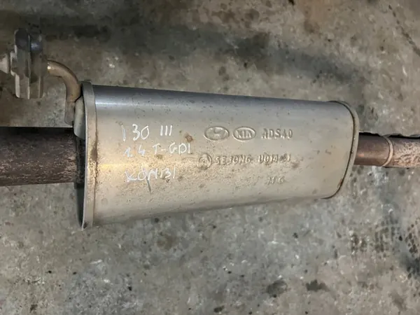 HYUNDAI I30 III 17- KOMBI 1.4 T-GDI TUBE D'ÉCHAPPEMENT CATALYSEUR image 5