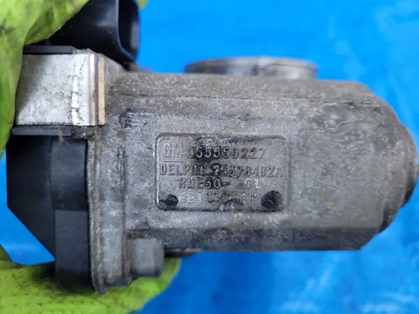 OPEL Astra H Zafira B Corpo de Borboleta 1.6 Z16XEP GM055559227 image 5