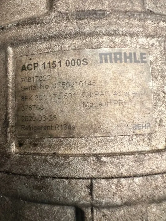 Compressor AC Saab OE ACP 1151 000S Usado image 6