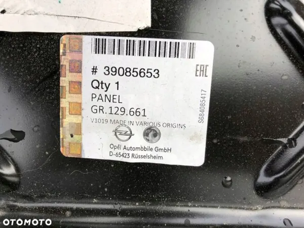 Opel Astra K Hinterachsträger OEM 39116316 image 4