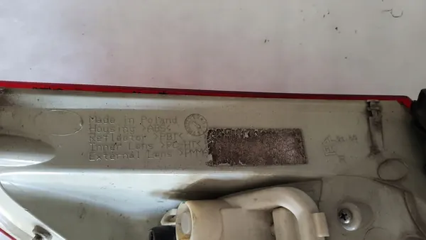 OPEL ASTRA J Bakljus Höger, 5 Dörrar, HB, OEM image 5