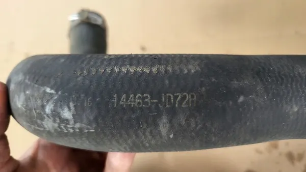 Nissan Qashqai +2 J10 Intercooler Rohr 14463-JD72A image 3