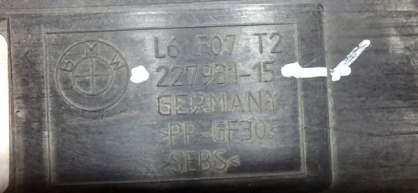 BMW 7-serien luftintagskanal OEM 22793115 - Begagnad image 7