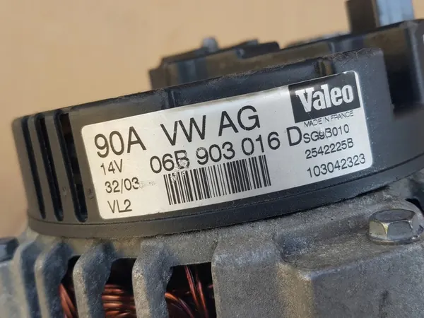 Vaihtovirtageneraattori 90A / VW Passat B5 1.6 ALZ - 1.8 T AWT - 2.0 AZM image 2