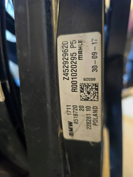 Ventilateur de refroidissement OEM QUA11504 BMW F48 F39 image 6