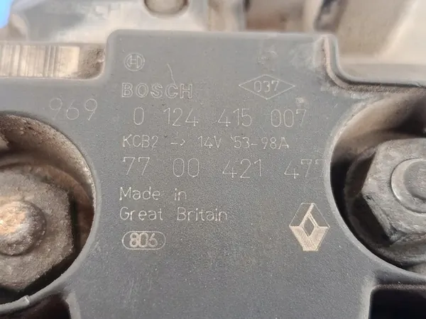 ALTERNATOR RENAULT LAGUNA I LIFT 2.0 8V 7700421477 image 5