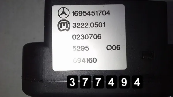 Interruptor Mercedes OEM AM-377494 para Clase A 2005 image 5