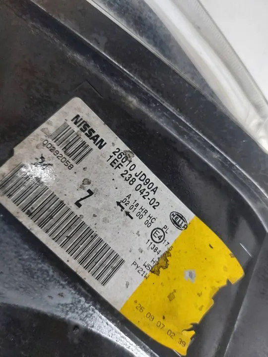 Oikea Ajovalo Nissan Qashqai I J10 26010JD90A image 7