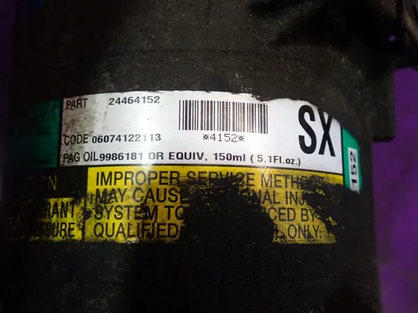 OPEL ZAFIRA A I 03-05 2.2 DTI AC Kompressori 24464152 image 7